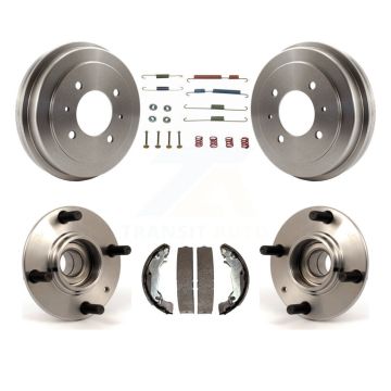 Rear Brake Drum Shoe Hardware And Wheel Hub Bearing Assembly Kit For Hyundai Elantra K7D-100229