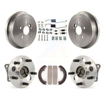 Rear Brake Drum Shoe Hardware Hub Bearing Kit For 2001 Toyota Camry 2.2L with 4-Wheel ABS K7D-100233