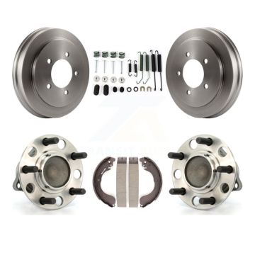 Rear Brake Drum Shoe Hardware And Hub Bearing Kit For Jeep Patriot Compass Dodge Caliber K7D-100238