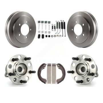 Rear Brake Drum Shoe Hardware And Hub Bearing Kit For Jeep Patriot Compass Dodge Caliber K7D-100239