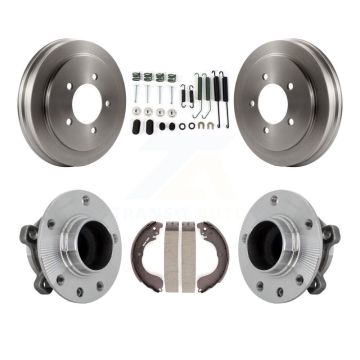 Rear Brake Drum Shoe Hardware And Wheel Hub Bearing Assembly Kit For Jeep Compass K7D-100240