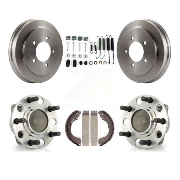 Rear Brake Drum Shoe Hardware Hub Bearing Kit For Dodge Caliber Avenger Chrysler Sebring K7D-100241