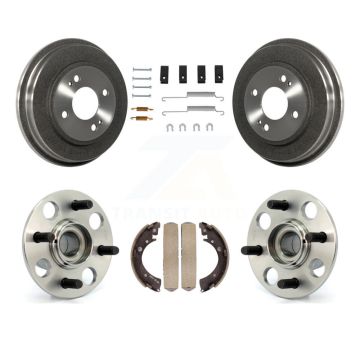 Rear Brake Drum Shoe Hardware And Wheel Hub Bearing Assembly Kit For Honda Civic K7D-100244