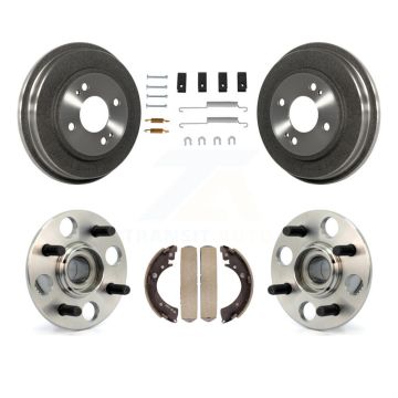 Rear Brake Drum Shoe Hardware And Wheel Hub Bearing Assembly Kit For Honda Civic K7D-100246