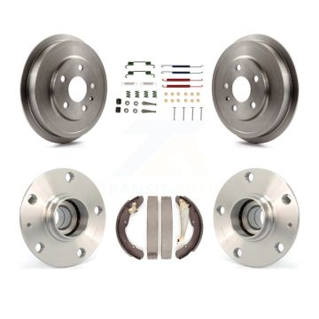 Rear Brake Drum Shoe Hardware Hub Bearing Kit For 11-12 Volkswagen Jetta rear brakes K7D-100248