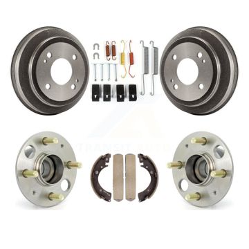 Rear Brake Drum Shoe Hardware And Wheel Hub Bearing Assembly Kit For Honda Civic K7D-100251