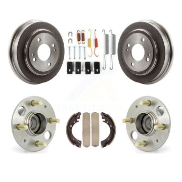 Rear Brake Drum Shoe Hardware And Wheel Hub Bearing Assembly Kit For Honda Civic K7D-100252