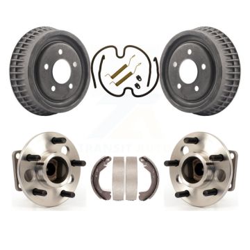 Rear Brake Drum Shoe Hardware Hub Bearing Kit For Pontiac Montana Chevrolet Venture Trans K7D-100254