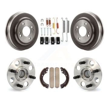 Rear Brake Drum Shoe Hardware And Wheel Hub Bearing Assembly Kit For 2007-2008 Honda Fit K7D-100260