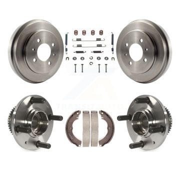 Rear Brake Drum Shoe Hardware And Wheel Hub Bearing Assembly Kit For Mitsubishi Lancer ES K7D-100268