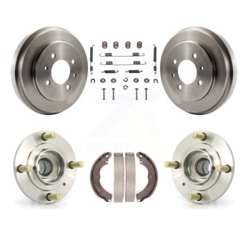 Rear Brake Drum Shoe Hardware And Wheel Hub Bearing Assembly Kit For Mitsubishi Lancer K7D-100269