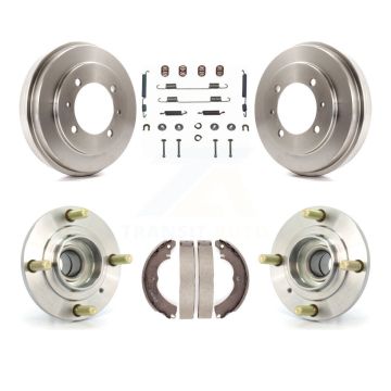 Rear Brake Drum Shoe Hardware And Wheel Hub Bearing Assembly Kit For Mitsubishi Lancer K7D-100270