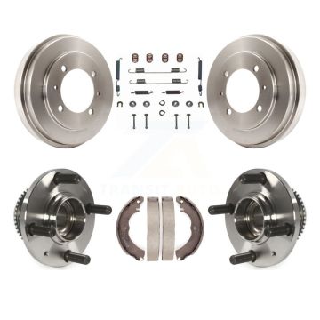 Rear Brake Drum Shoe Hardware And Wheel Hub Bearing Assembly Kit For Mitsubishi Lancer ES K7D-100271