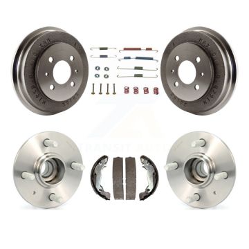 Rear Brake Drum Shoe Hardware And Wheel Hub Bearing Assembly Kit For Hyundai Accent K7D-100277