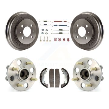 Rear Brake Drum Shoe Hardware Hub Bearing Kit For Hyundai Accent 4-Wheel ABS To 09 30 05 K7D-100278