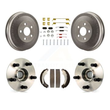 Rear Brake Drum Shoe Hardware Hub Bearing Kit For Chrysler PT Cruiser Without 4 Wheel ABS K7D-100279