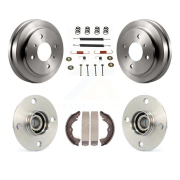 Rear Brake Drum Shoe Hardware And Wheel Hub Bearing Kit For 2002-2006 Nissan Sentra 1.8L K7D-100280