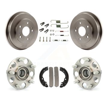 Rear Brake Drum Shoe Hardware And Wheel Hub Bearing Assembly Kit For Honda Accord K7D-100283