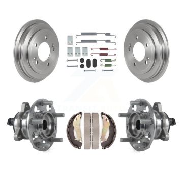 Rear Brake Drum Shoe Hardware And Wheel Hub Bearing Assembly Kit For Hyundai Elantra K7D-100286