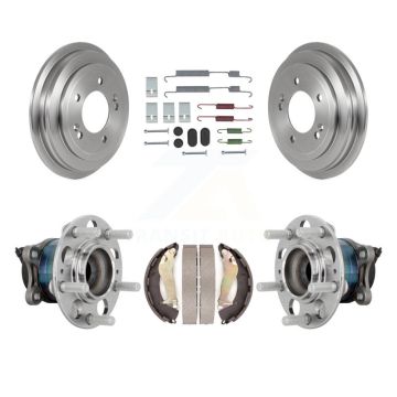 Rear Brake Drum Shoe Hardware And Hub Bearing Assembly Kit For 2020-2023 Hyundai Venue K7D-100288