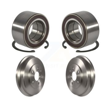 Rear Drum Brake And Wheel Bearing Kit For 2013-2022 Chevrolet Trax AWD K7D-100295
