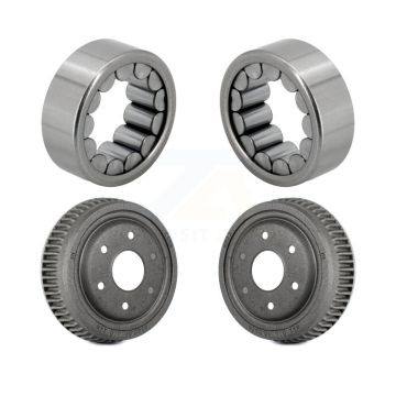 Rear Drum Brake & Bearing Kit For 95-97 GMC Yukon 2 doors with 4WD With 8-1 2" Ring Gear K7D-100297