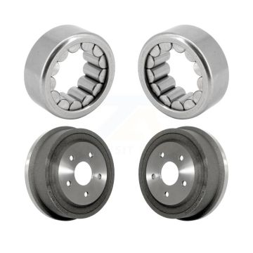 Rear Drum Brake And Wheel Bearing Kit For 2000-2001 Dodge Ram 1500 With Heavy Duty Axle K7D-100299