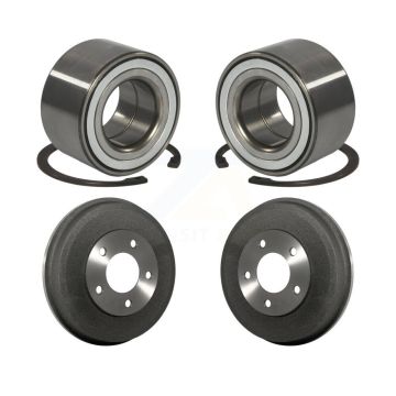 Rear Drum Brake And Wheel Bearing Kit For Ford Escape Mazda Tribute Mercury Mariner K7D-100301