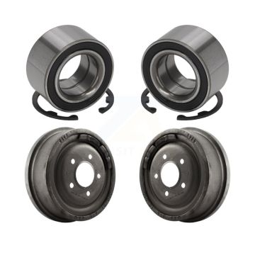 Rear Drum Brake And Wheel Bearing Kit For 1998-2002 Ford Ranger EV With 10" Diameter K7D-100305