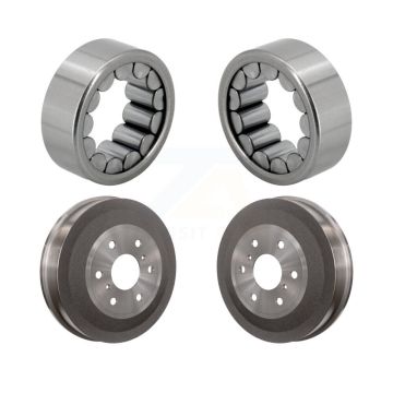 Rear Drum Brake And Wheel Bearing Kit For 2009-2013 GMC Sierra 1500 Chevrolet Silverado K7D-100315