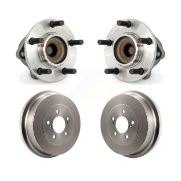 Rear Drum Brake & Hub Bearing Kit For Dodge Caravan Grand Chrysler Town Country Voyager K7D-100332