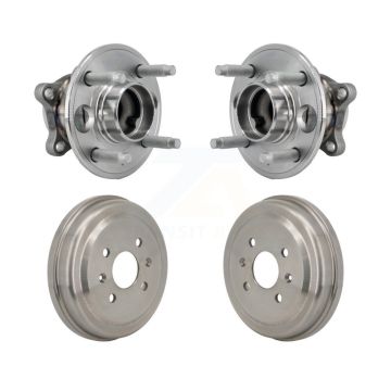 Rear Drum Brake And Wheel Hub Bearing Assembly Kit For 2016-2022 Chevrolet Spark K7D-100338