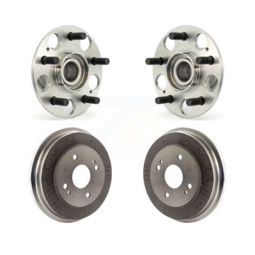Rear Drum Brake And Hub Bearing Kit For 1998-2002 Honda Accord 3.0L with Disc rear brakes K7D-100347