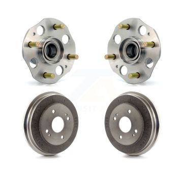 Rear Drum Brake Hub Bearing Kit For 98-02 Honda Accord 2.3L with rear brakes Non-ABS K7D-100349