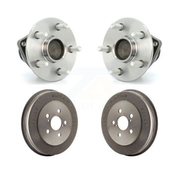 Rear Drum Brake And Hub Bearing Kit For Toyota Matrix Pontiac Vibe FWD with 4-Wheel ABS K7D-100351