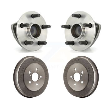 Rear Drum Brake Hub Bearing Kit For 2003-2008 Toyota Matrix Pontiac Vibe FWD with Non-ABS K7D-100352