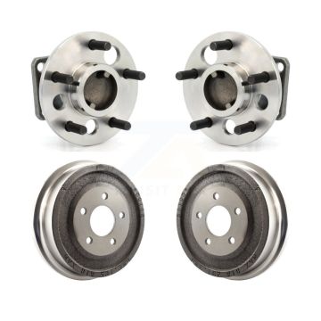 Rear Drum Brake Hub Bearing Kit For 01-05 Pontiac Aztek FWD with rear brakes Non-ABS K7D-100363