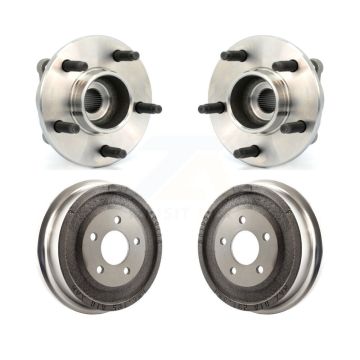 Rear Drum Brake Hub Bearing Kit For Saturn Vue Pontiac Torrent Chevrolet Equinox Non-ABS K7D-100364