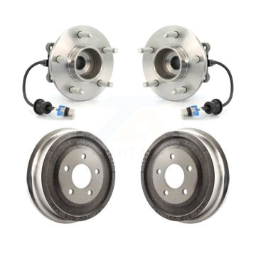 Rear Drum Brake And Hub Bearing Kit For Saturn Vue Chevrolet Equinox Pontiac Torrent K7D-100365