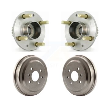 Rear Drum Brake And Hub Bearing Kit For Suzuki Swift+ Pontiac G3 Wave With ABS Tone Ring K7D-100366