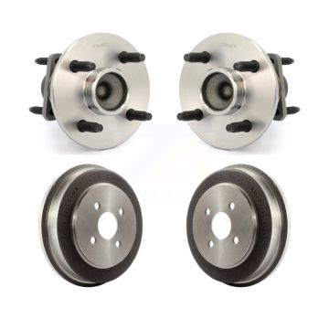 Rear Drum Brake And Hub Bearing Kit For Chevrolet Cobalt Pontiac Saturn Ion G5 Pursuit K7D-100369