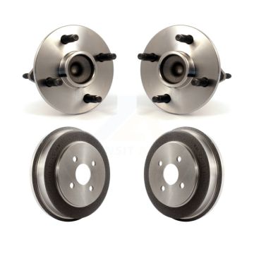 Rear Drum Brake And Hub Bearing Kit For Chevrolet Cobalt Pontiac Saturn Ion G5 Pursuit K7D-100370