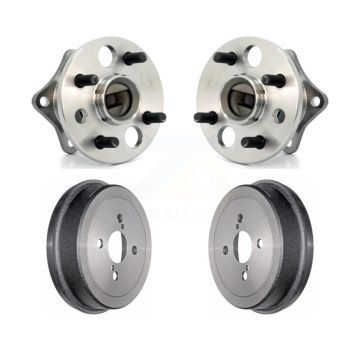 Rear Drum Brake And Wheel Hub Bearing Kit For Toyota Corolla Prizm Chevrolet Geo Non-ABS K7D-100380