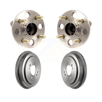 Rear Drum Brake And Hub Bearing Assembly Kit For Hyundai Accent Kia Rio Rio5 Non-ABS K7D-100384