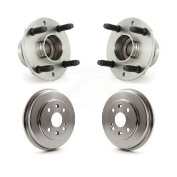 Rear Drum Brake And Hub Bearing Kit For Mazda Protege Ford Escort MX-3 323 Mercury Tracer K7D-100387
