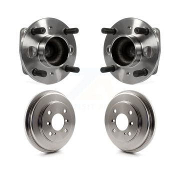 Rear Drum Brake And Wheel Hub Bearing Assembly Kit For Ford Fiesta K7D-100391