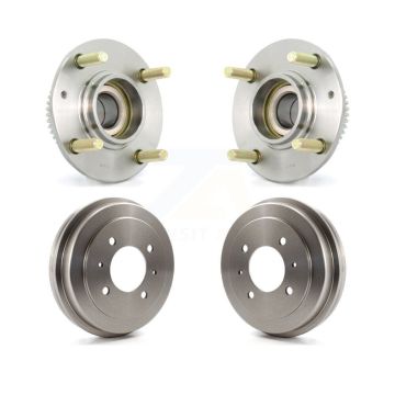 Rear Drum Brake And Hub Bearing Kit For Hyundai Elantra rear brakes with 4-Wheel ABS K7D-100393