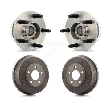 Rear Drum Brake And Wheel Hub Bearing Kit For Ford Taurus Mercury Sable Disc rear brakes K7D-100400