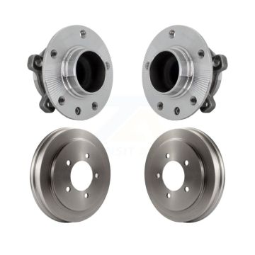 Rear Drum Brake And Hub Bearing Assembly Kit For 2017 Jeep Compass MP body code with FWD K7D-100403