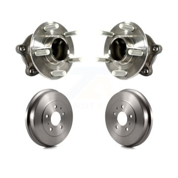 Rear Drum Brake And Wheel Hub Bearing Assembly Kit For Ford Focus With Parking Assist K7D-100412